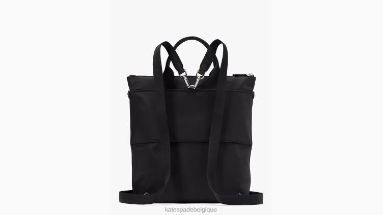 sac à dos convertible en nylon sam ksnyl Kate Spade femmes accessoires D828870 noir