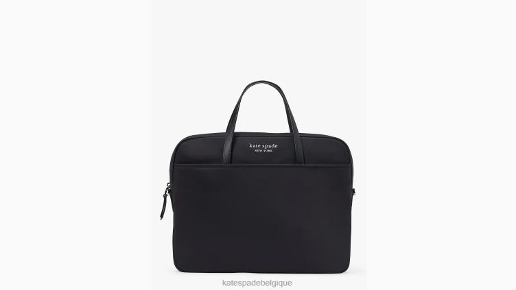 sac universel pour ordinateur portable en nylon sam ksnyl Kate Spade femmes accessoires D8288117 noir