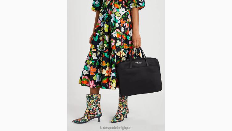 sac universel pour ordinateur portable en nylon sam ksnyl Kate Spade femmes accessoires D8288117 noir