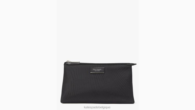 trousse à maquillage en nylon sam icon ksnyl Kate Spade femmes accessoires D82881358 noir