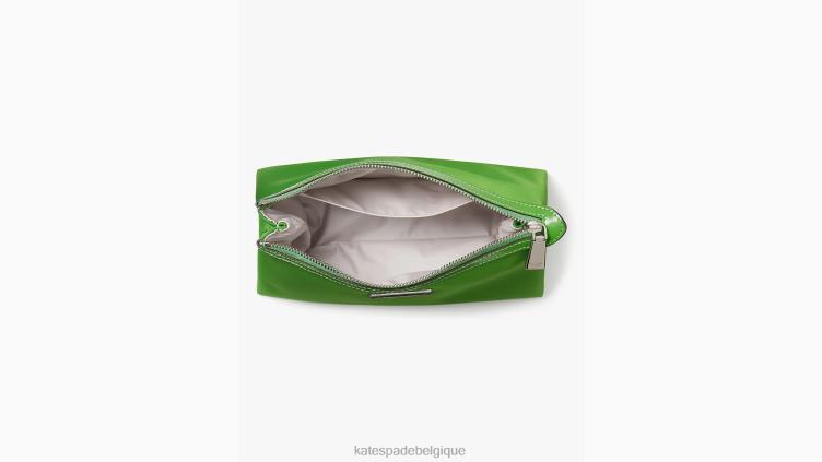 trousse à maquillage en nylon sam icon ksnyl Kate Spade femmes accessoires D82881359 ks vert