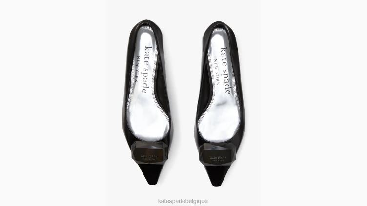 appartements bijou Kate Spade femmes chaussure D8288603 noir