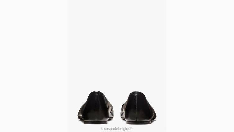 appartements bijou Kate Spade femmes chaussure D8288603 noir