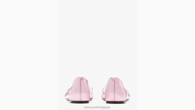 appartements bijou Kate Spade femmes chaussure D8288629 médaillon rose