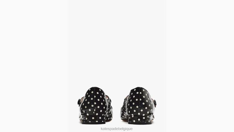 appartements mayas Kate Spade femmes chaussure D8288587 noir/crème