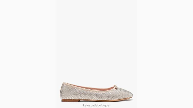 appartements pavés de trèfle Kate Spade femmes chaussure D8288602 foins