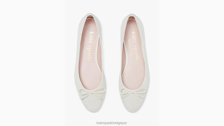 ballerines véronique Kate Spade femmes chaussure D8288560 parchemin