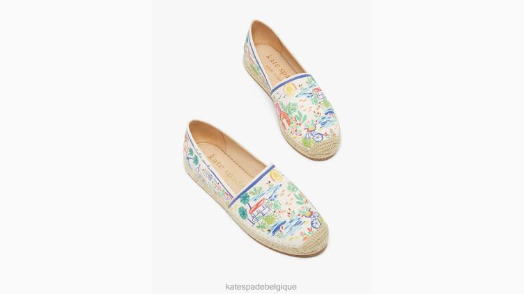 espadrilles de vacances côtières Kate Spade femmes chaussure D8288526 vacances côtières