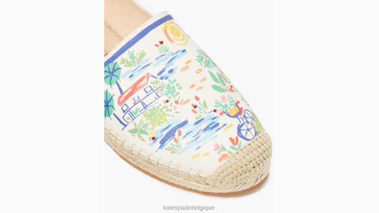 espadrilles de vacances côtières Kate Spade femmes chaussure D8288526 vacances côtières