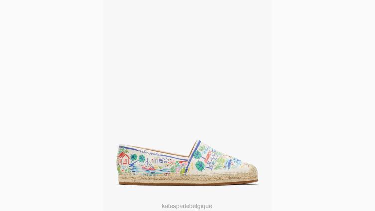 espadrilles de vacances côtières Kate Spade femmes chaussure D8288526 vacances côtières
