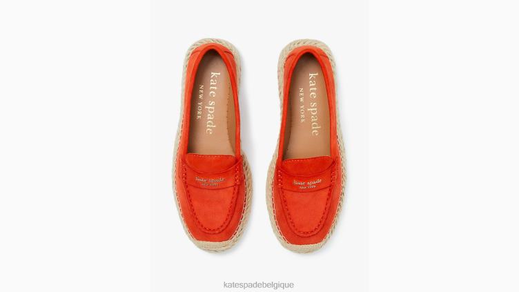 espadrilles eastwell Kate Spade femmes chaussure D8288535 tomate fraîche