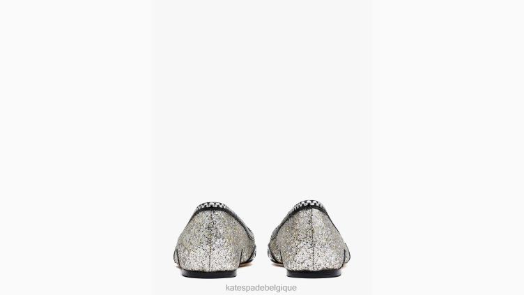 gogo taxi appartements Kate Spade femmes chaussure D8288649 argent Or