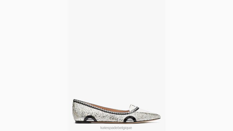 gogo taxi appartements Kate Spade femmes chaussure D8288649 argent Or