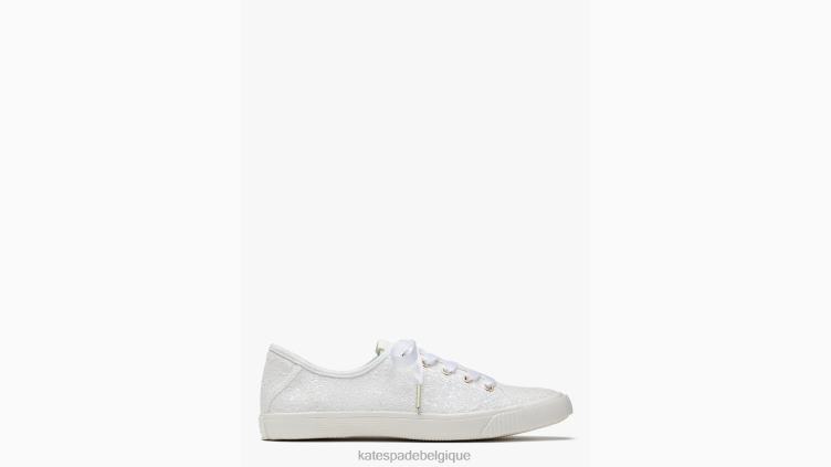 baskets Trista Kate Spade femmes chaussure D8288530 blanc optique