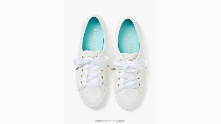 baskets Trista Kate Spade femmes chaussure D8288530 blanc optique