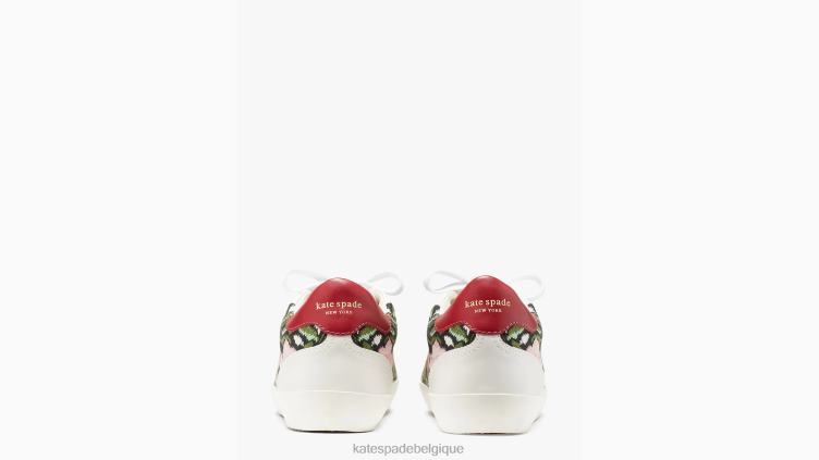 baskets ace roses Kate Spade femmes chaussure D8288676 Roseraie