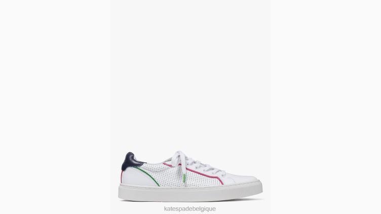 baskets bryn Kate Spade femmes chaussure D8288529 blanc optique/bleu blazer