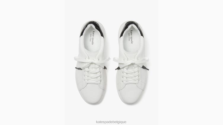 baskets rehaussantes Kate Spade femmes chaussure D8288548 noir