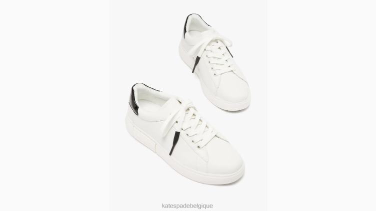 baskets rehaussantes Kate Spade femmes chaussure D8288548 noir
