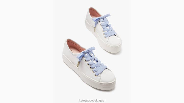servir des baskets Kate Spade femmes chaussure D8288486 Ivoire