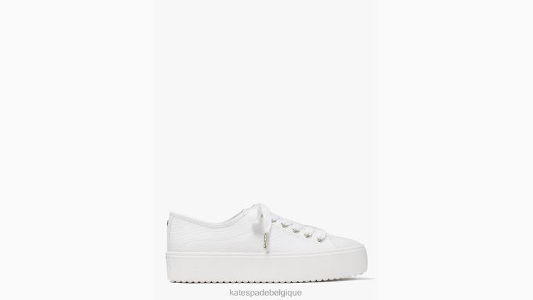 servir des baskets Kate Spade femmes chaussure D8288486 Ivoire