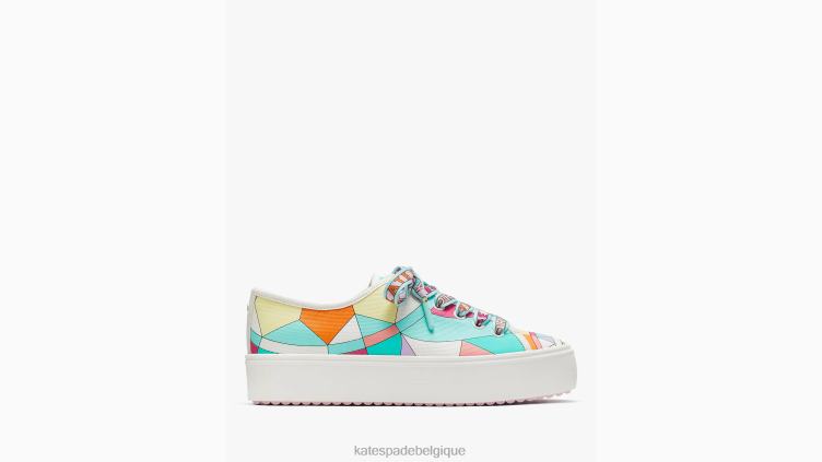 servir des baskets Kate Spade femmes chaussure D8288487 géo soleil