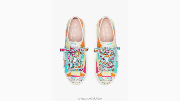 servir des baskets Kate Spade femmes chaussure D8288487 géo soleil