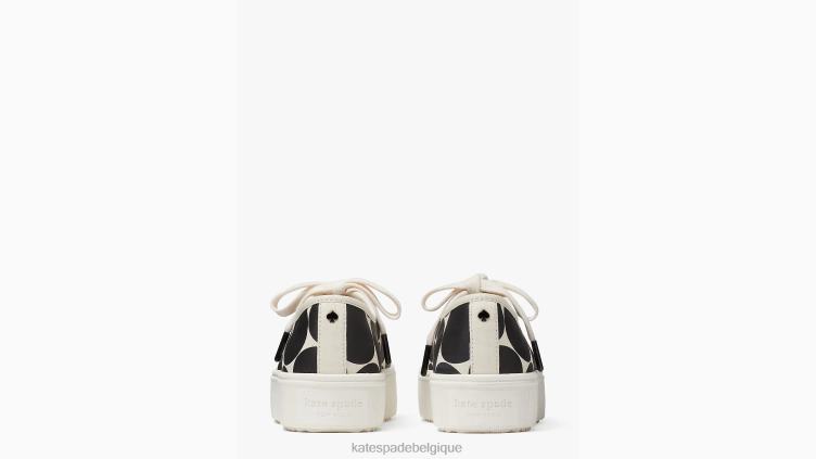 servir des baskets Kate Spade femmes chaussure D8288537 point noir/crème