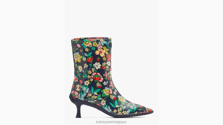 bottes violettes Kate Spade femmes chaussure D8288671 blazer bleu multicolore