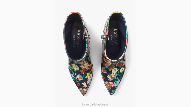 bottes violettes Kate Spade femmes chaussure D8288671 blazer bleu multicolore