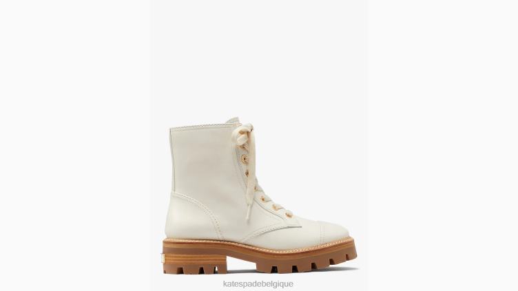 bottines Merritt Kate Spade femmes chaussure D8288656 halo blanc