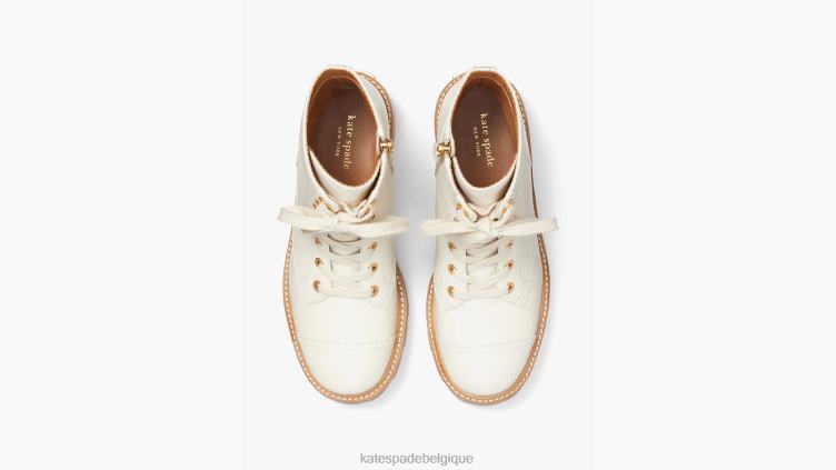bottines Merritt Kate Spade femmes chaussure D8288656 halo blanc