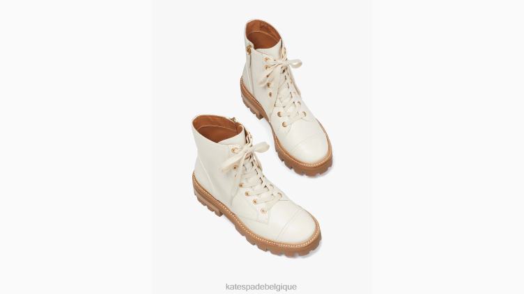 bottines Merritt Kate Spade femmes chaussure D8288656 halo blanc