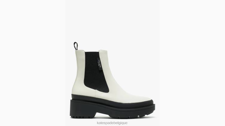 bottines Winnie Kate Spade femmes chaussure D8288652 parchemin/noir