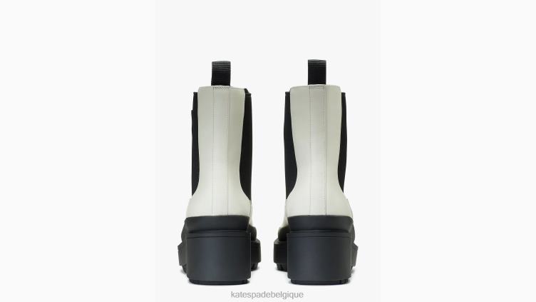 bottines Winnie Kate Spade femmes chaussure D8288652 parchemin/noir