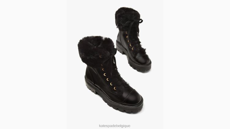bottines d'hiver merritt Kate Spade femmes chaussure D8288655 noir