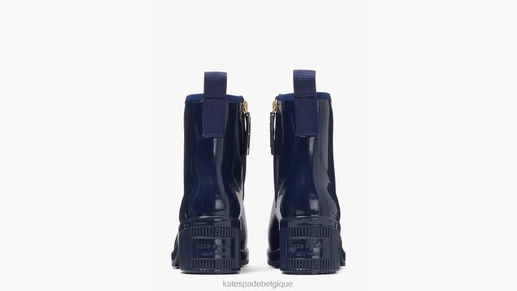 bottines de pluie pour flaques d'eau Kate Spade femmes chaussure D8288646 blazer bleu