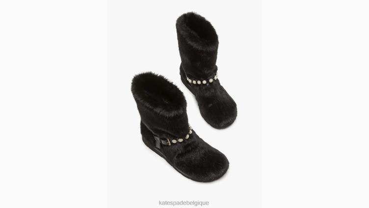 bottines oslo Kate Spade femmes chaussure D8288670 noir