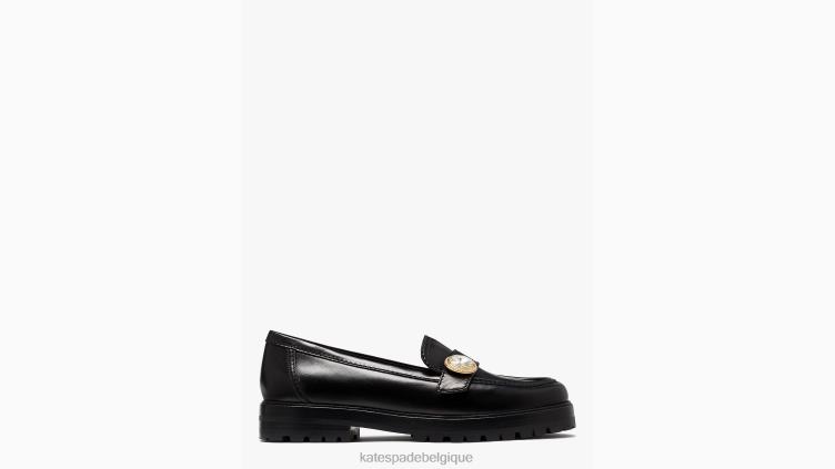mocassins chics Kate Spade femmes chaussure D8288675 noir