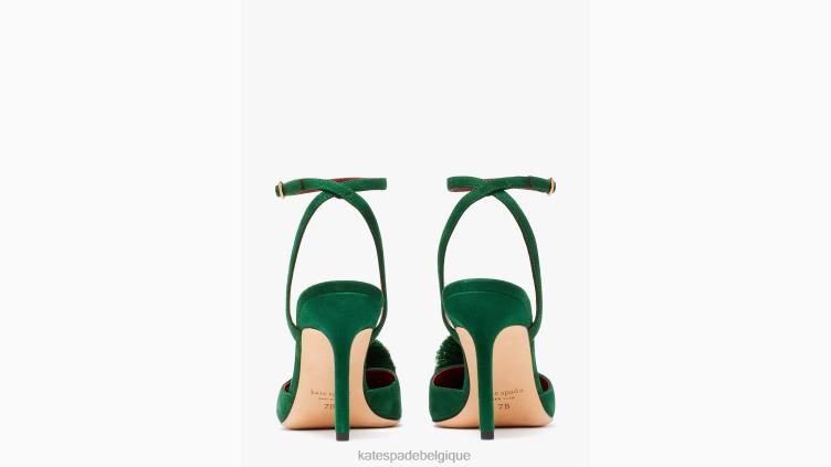 escarpins à pompons Amour Kate Spade femmes chaussure D8288636 roquette