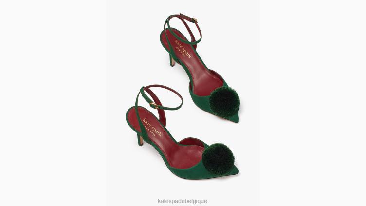 escarpins à pompons Amour Kate Spade femmes chaussure D8288636 roquette