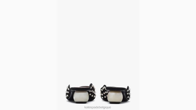 honneur pompes Kate Spade femmes chaussure D8288634 ivoire noir