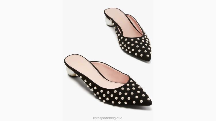 honneur pompes Kate Spade femmes chaussure D8288634 ivoire noir