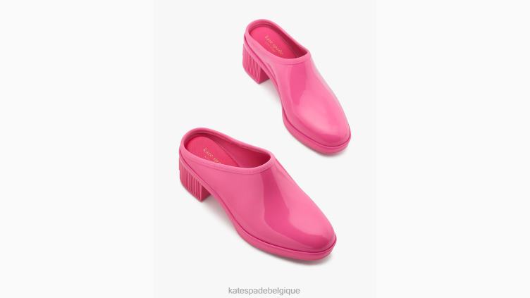 sabots de jardin dans les flaques d'eau Kate Spade femmes chaussure D8288611 nuage rose
