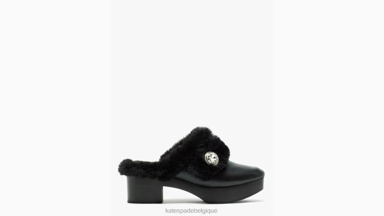 uma sabots Kate Spade femmes chaussure D8288663 noir