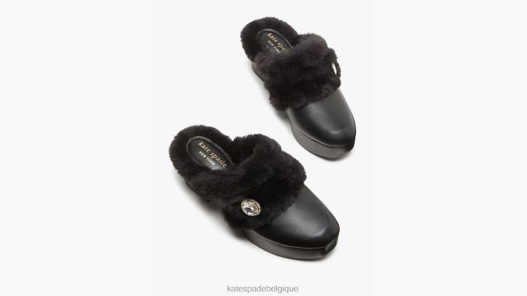 uma sabots Kate Spade femmes chaussure D8288663 noir