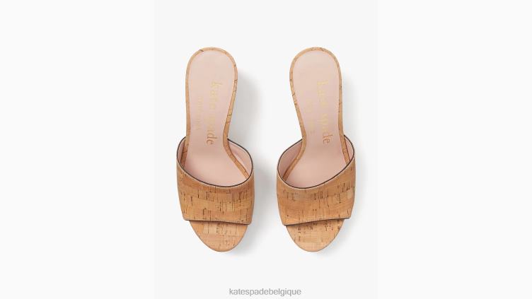 compensées à plateforme Penelope Kate Spade femmes chaussure D8288493 naturel multi