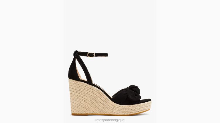 compensées à plateforme Tianna Kate Spade femmes chaussure D8288503 noir