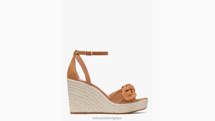 compensées à plateforme Tianna Kate Spade femmes chaussure D8288504 bungalow marron