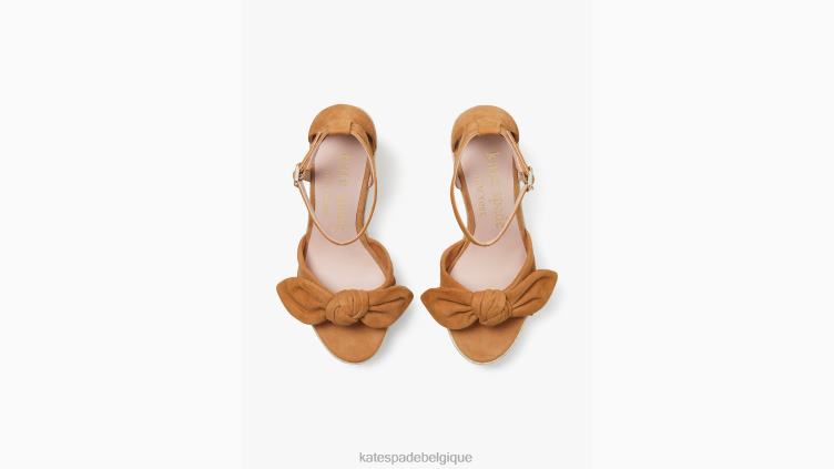 compensées à plateforme Tianna Kate Spade femmes chaussure D8288504 bungalow marron